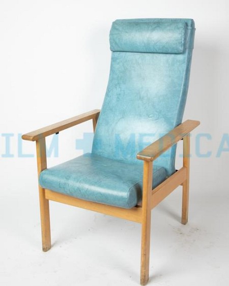 Visitor Chair High Back in Blue